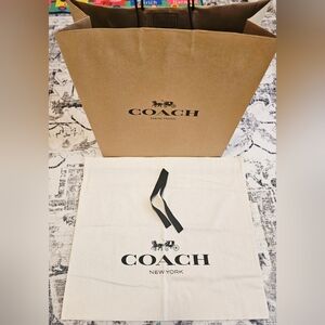 Coach Dustbag+PaperBag Bundle